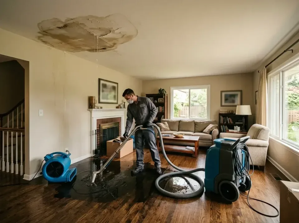attic-pipe-burst-ceiling-drip-008 — frequently asked questions, Water Damage Restoration & Carpet Care in Hebron, IN